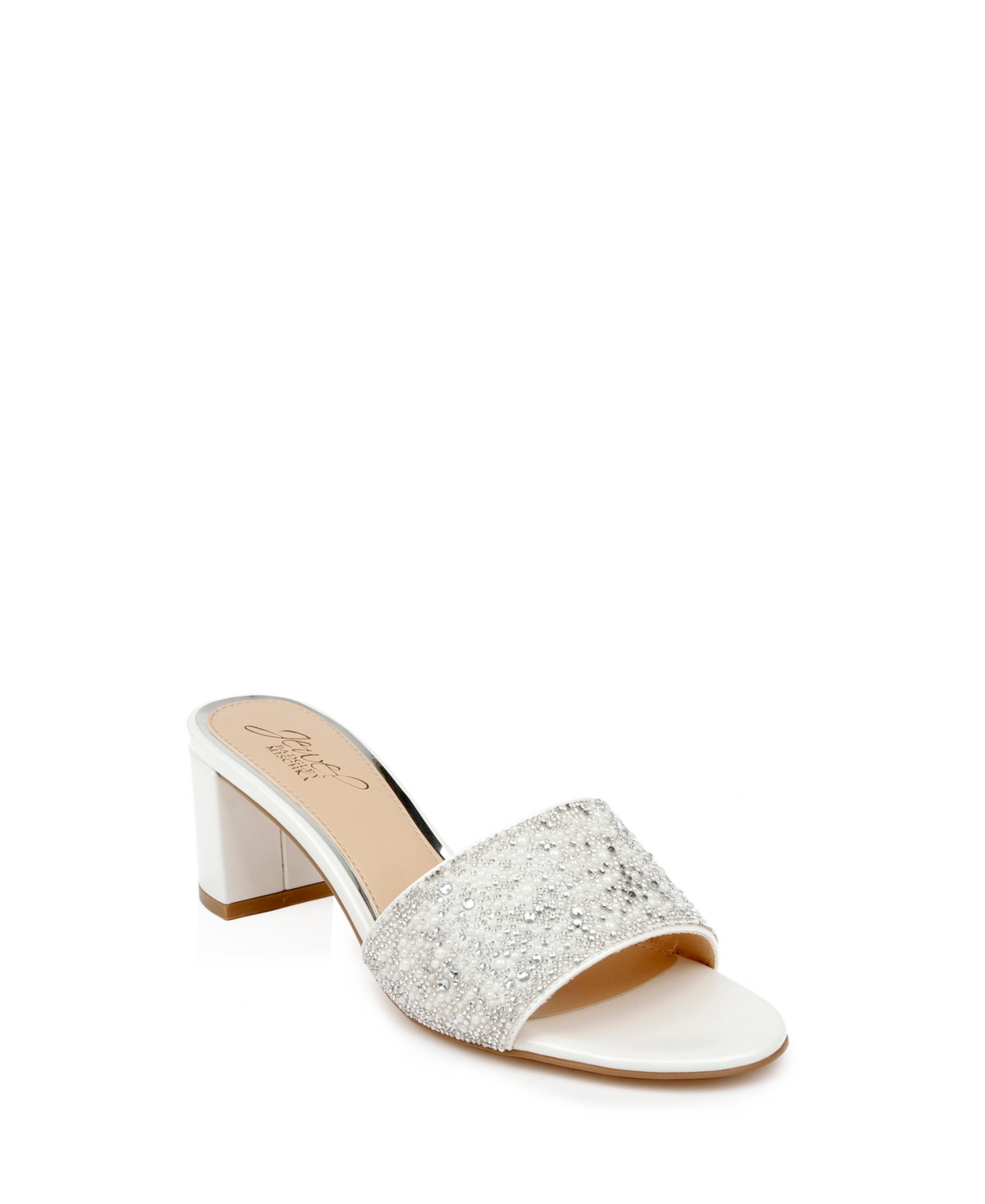 Women's Della Evening Slide Sandals - White