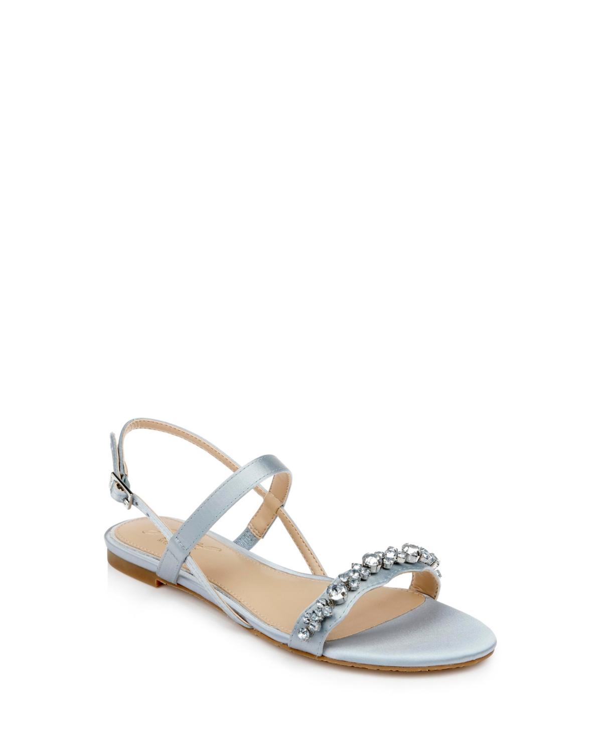 jewel badgley mischka ohara flat dress sandals
