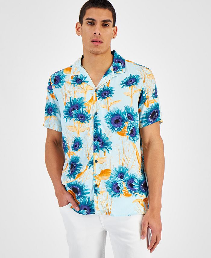 Mens outlet sunflower shirt