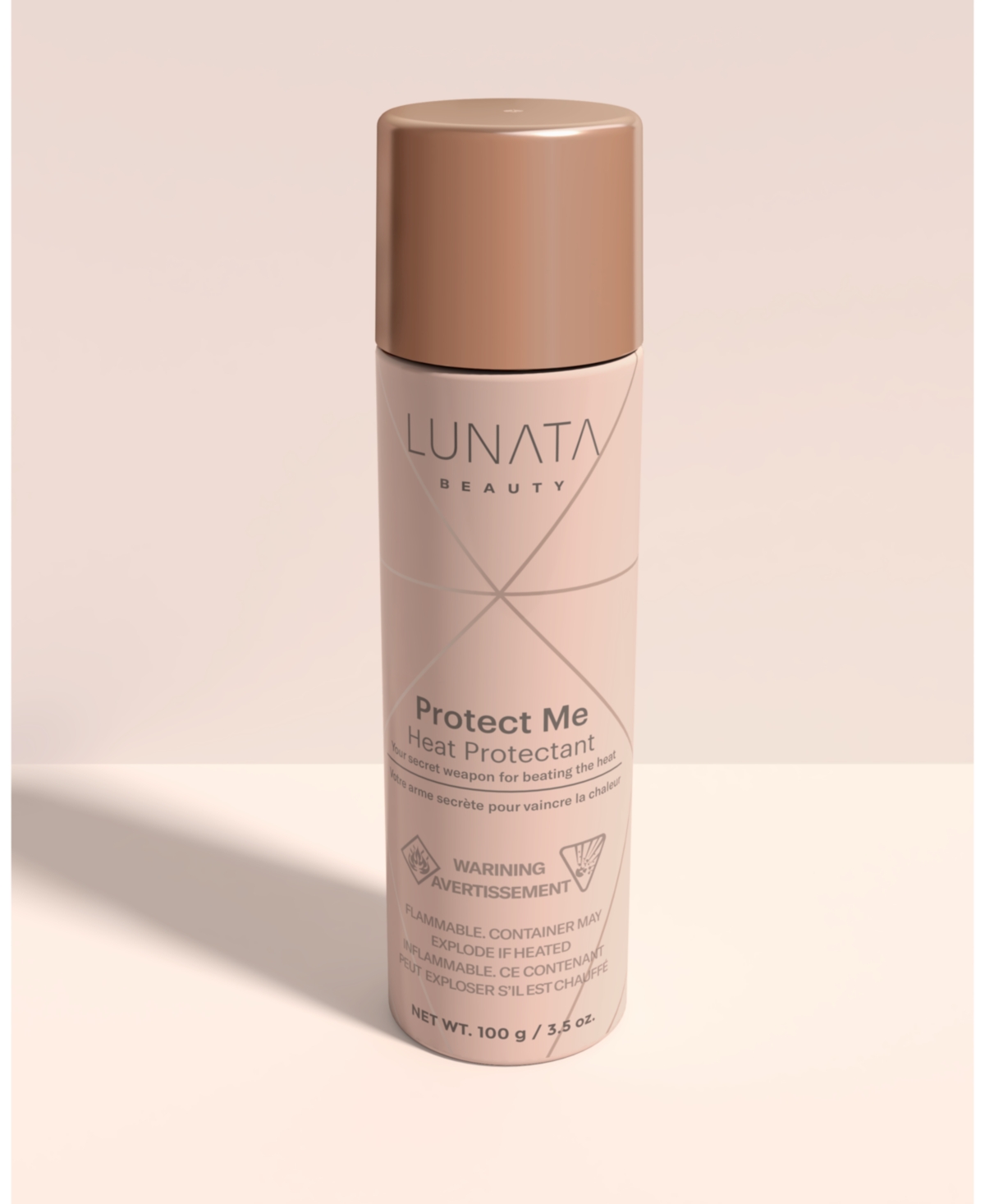 Lunata Protect Me Heat Protectant, 3.5 oz