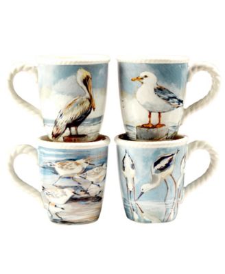 Shorebirds Mug, Set of 4
