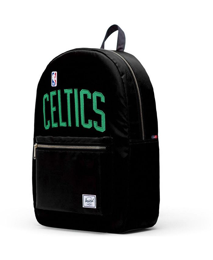Herschel Supply Co. Black Boston Celtics Satin Settlement Backpack