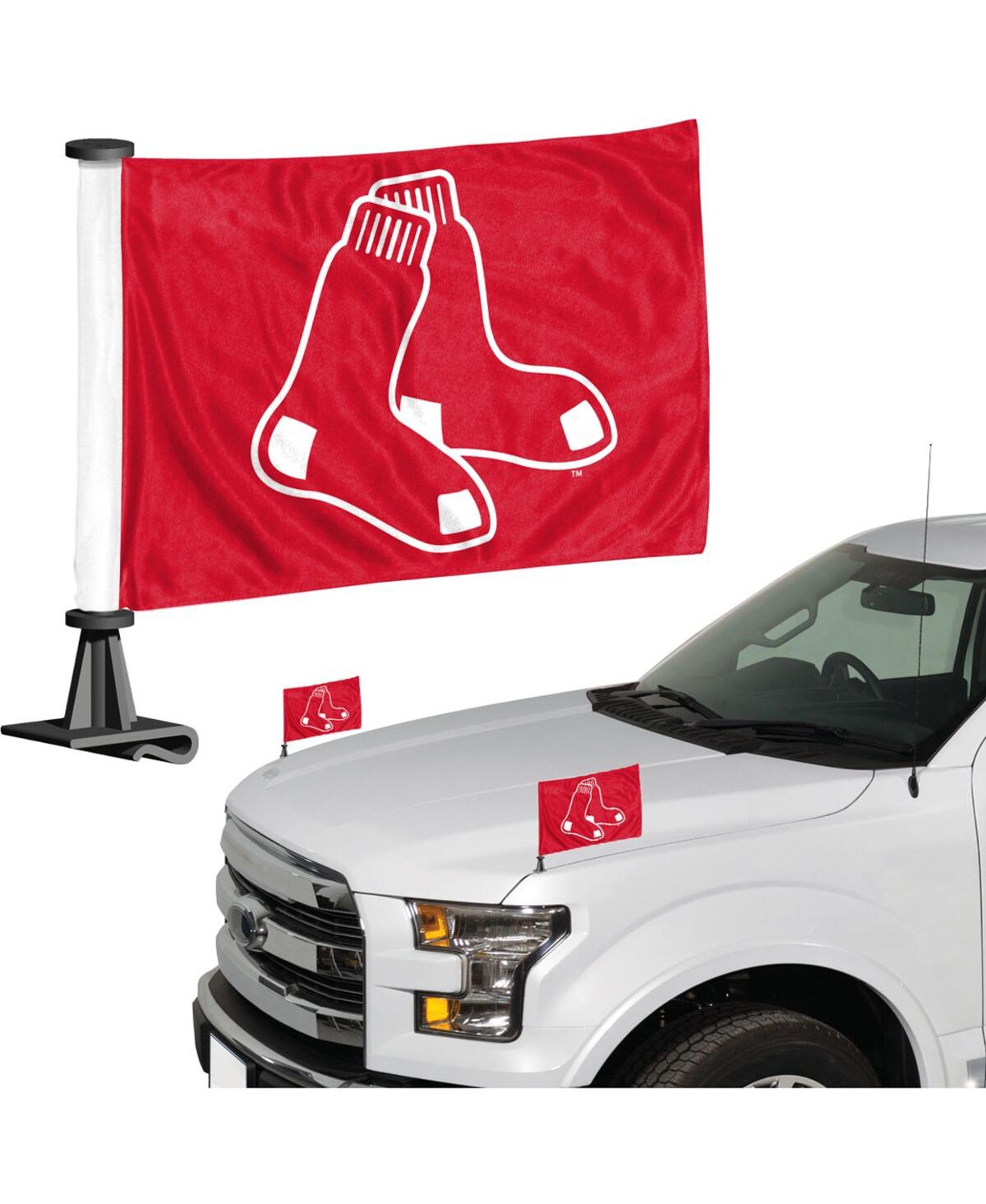 Pro Mark Boston Red Sox Auto Ambassador Flag Set - Red