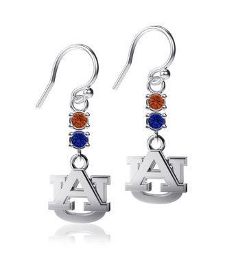 Women's Dayna Designs Auburn Tigers Dangle Crystal Earrings