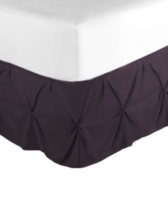 Bedding 14" Tailored Pinch Pleated Bedskirt, Full