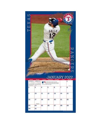 Texas Rangers 2022 Wall Calendar