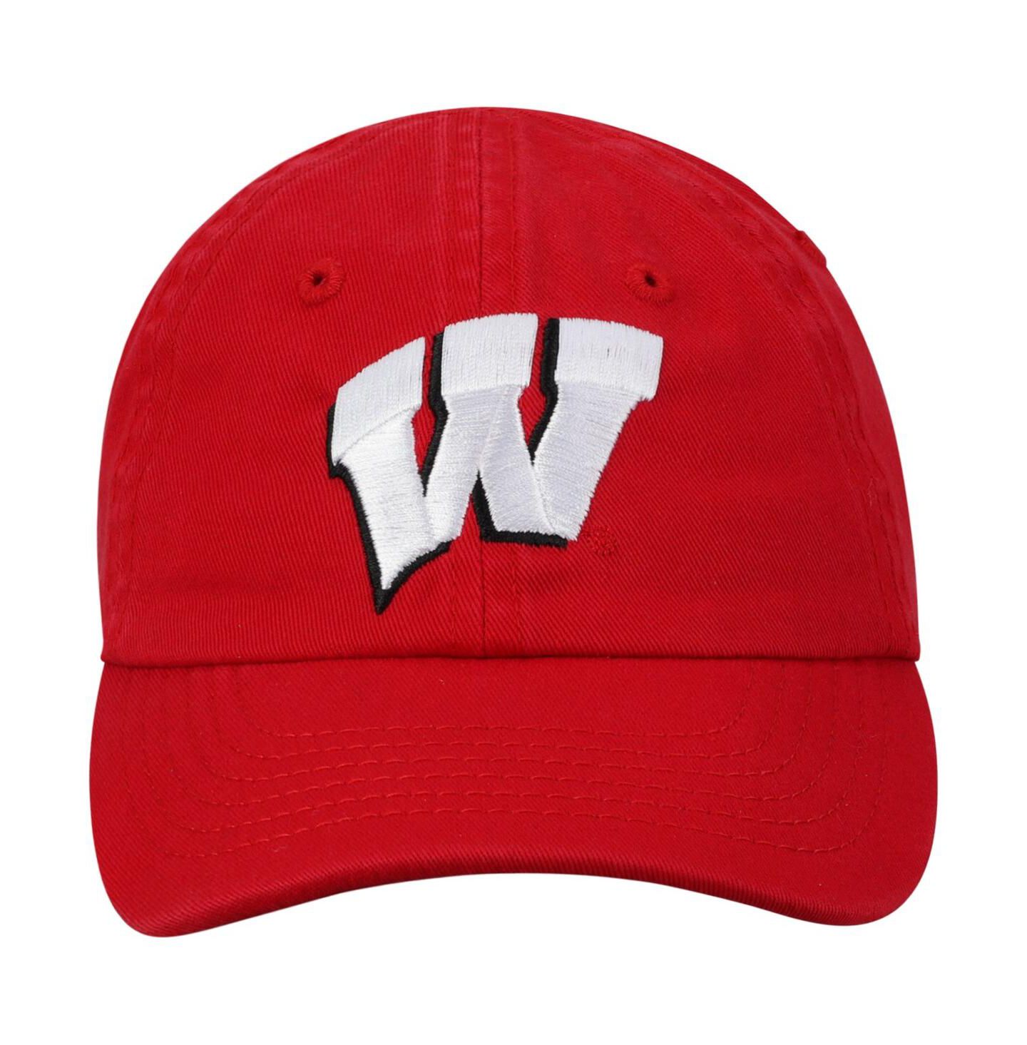 Кепка Top of the World Unisex Red Wisconsin Badgers Mini Me Adjustable Hat для малышей — фото 3