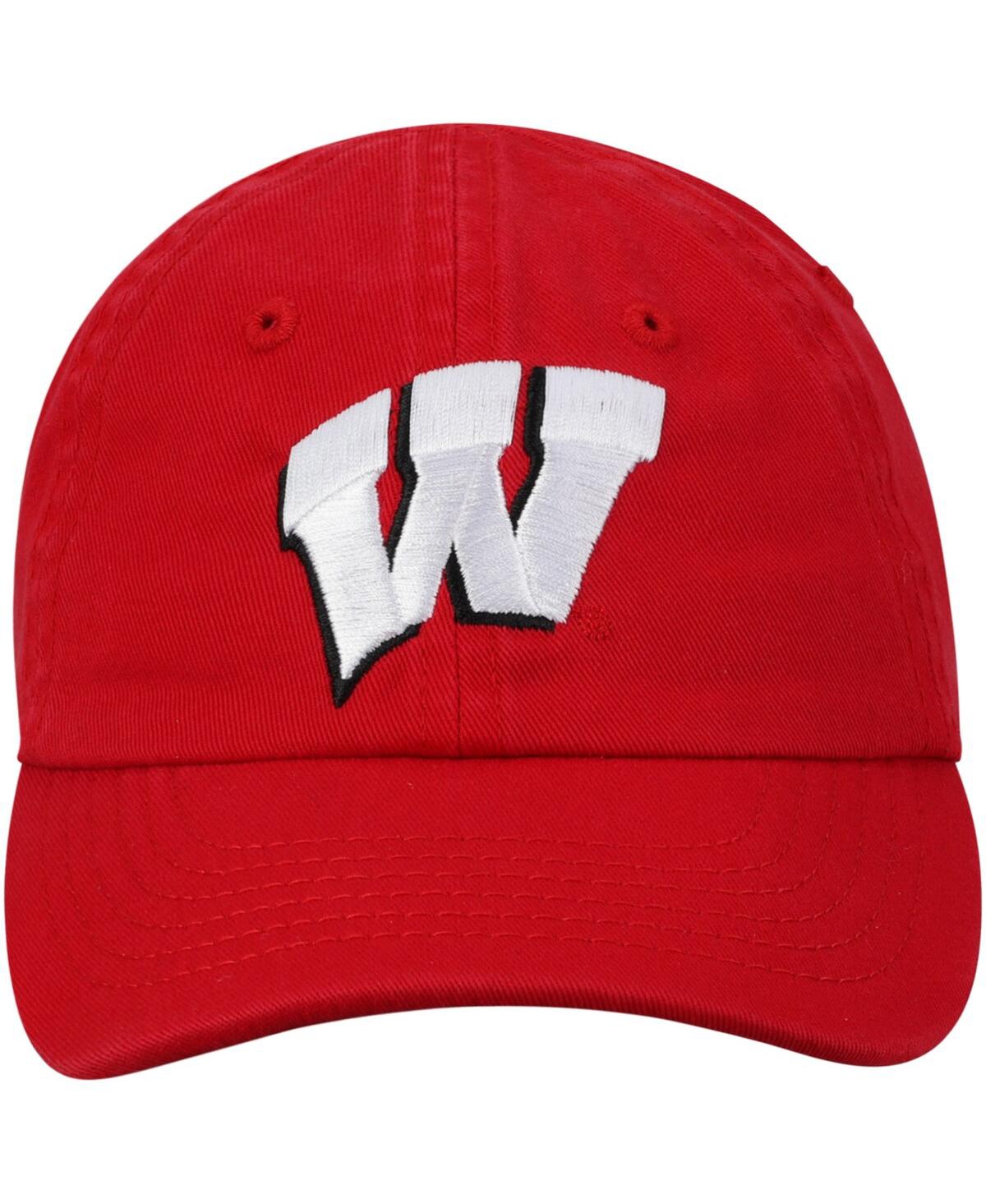 Shop Top Of The World Infant Unisex  Red Wisconsin Badgers Mini Me Adjustable Hat