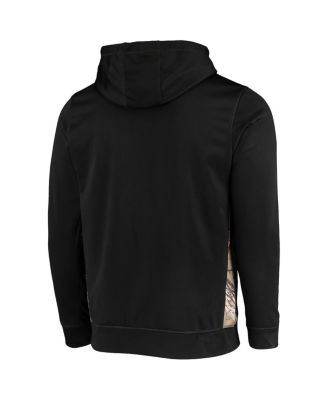 Men's Black, Realtree Camo Pittsburgh Steelers Decoy Tech Fleece Full-Zip Hoodie