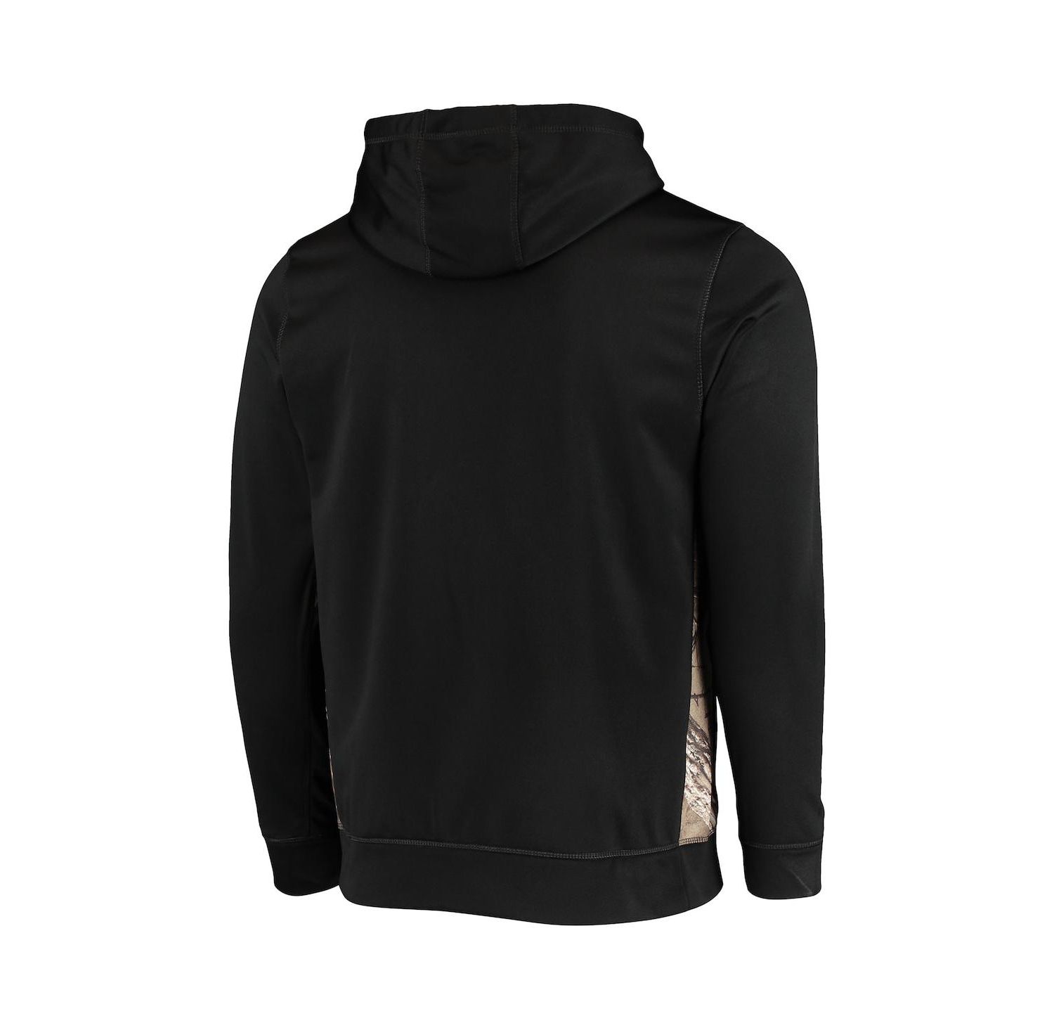 Men's Black, Realtree Camo Pittsburgh Steelers Decoy Tech Fleece Full-Zip Hoodie