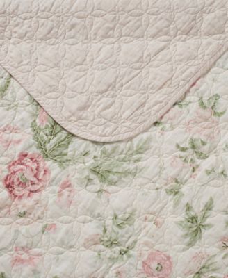 Breezy Floral Reversible 3 Piece Quilt Set, Full/Queen