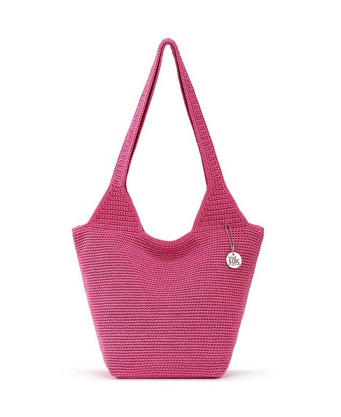 The Sak Women s Crochet Craze Top Zip Tote Macy s