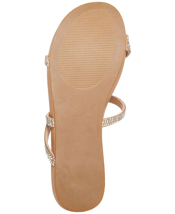 Madden Girl CandyR Rhinestone Strappy Footbed Sandals Macy's
