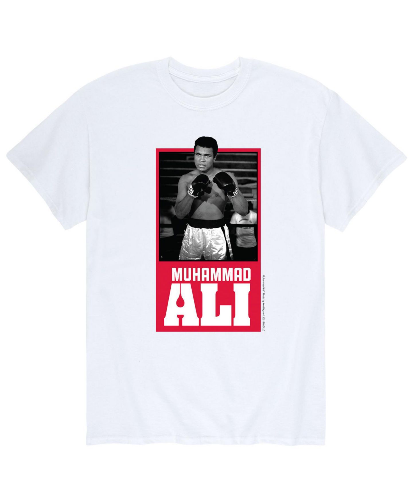 Мужская футболка AIRWAVES Muhammad Ali, цвет: Белый — фото 1
