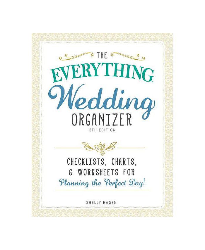Barnes & Noble The Everything Wedding Organizer Checklists, charts