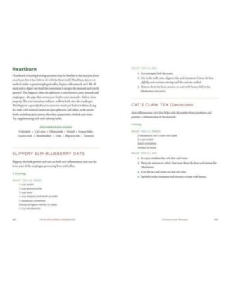 Healing Herbs Handbook - Recipes for Natural Living by Barbara Brownell Grogan