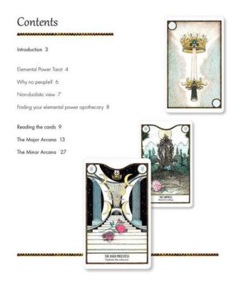 Elemental Power Tarot - Includes a full deck of 78 cards and a 64-page illustrated book by Melinda Lee Holm