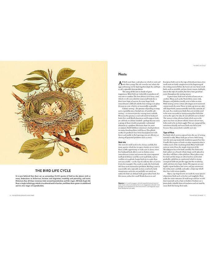 Barnes & Noble The Backyard Birdwatcher's Bible Birds, Behaviors