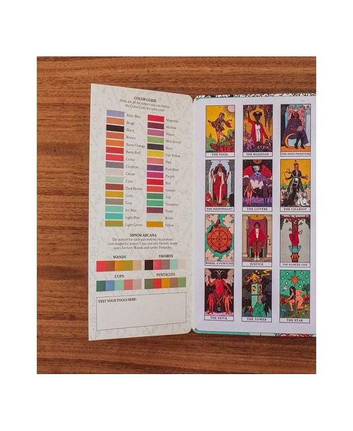 Barnes & Noble Modern Witch Tarot Coloring Book by Lisa Sterle - Macy's