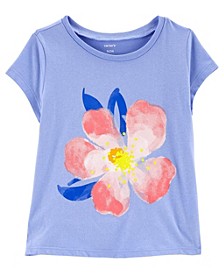 Toddler Boys Floral Jersey T-shirt