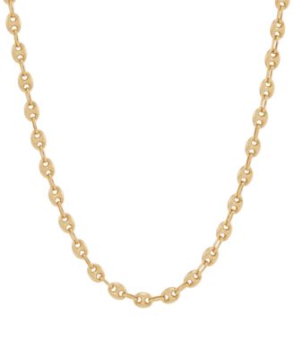 Multi Color 14K 2024 MAriner Link Chain 18 In