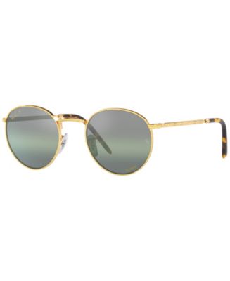 Ray-Ban Unisex Polarized Sunglasses, RB3637 NEW ROUND 50 - Macy's
