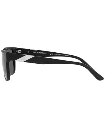Emporio Armani Men's Sunglasses, 57 - Macy's