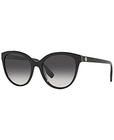 Women's Low Bridge Fit Sunglasses, BE4365F BETTY 57