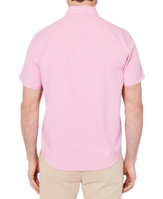 Society of Threads Mens Regular Fit Non-Iron Performance Stretch Solid Button-Down Shirt 11190₽