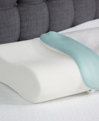 IntelliSLEEP CLOSEOUT! Natural Comfort Contour Memory Foam Pillow, King, Exclusively at Macy’s
