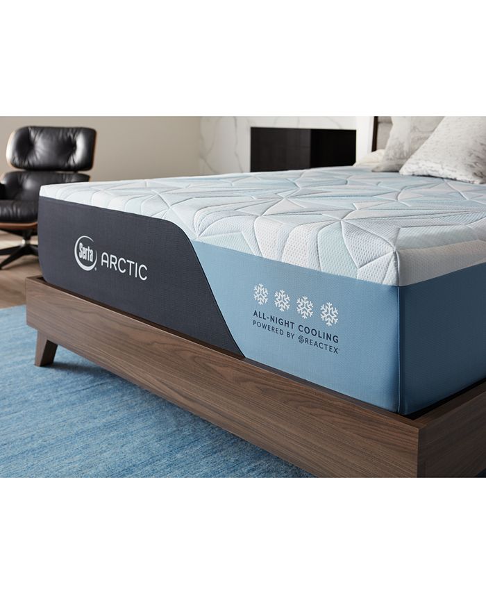 Serta Arctic 13.5" Plush Mattress Queen Macy's
