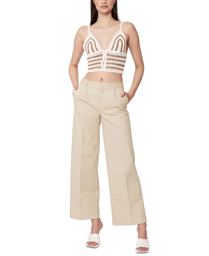 Bardot Women s Farrah Knit Bralette Top Macy s