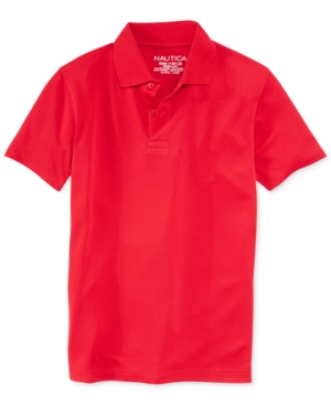 Nautica School Uniform Performance Polo Little Boys