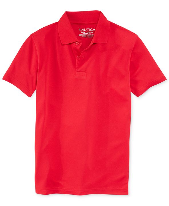 Nautica School Uniform Performance Polo, Little Boys & Reviews Shirts