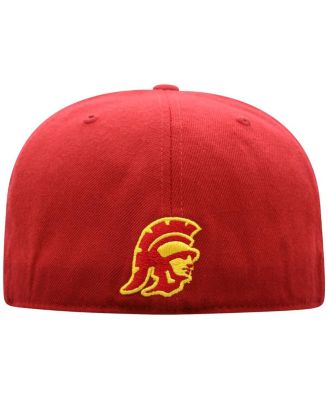 Men's Cardinal USC Trojans Team Color Fitted Hat