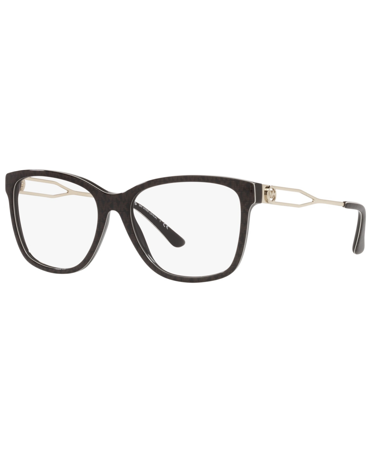 MK4088 Sitka Women's Square Eyeglasses - Brown Signature PVC