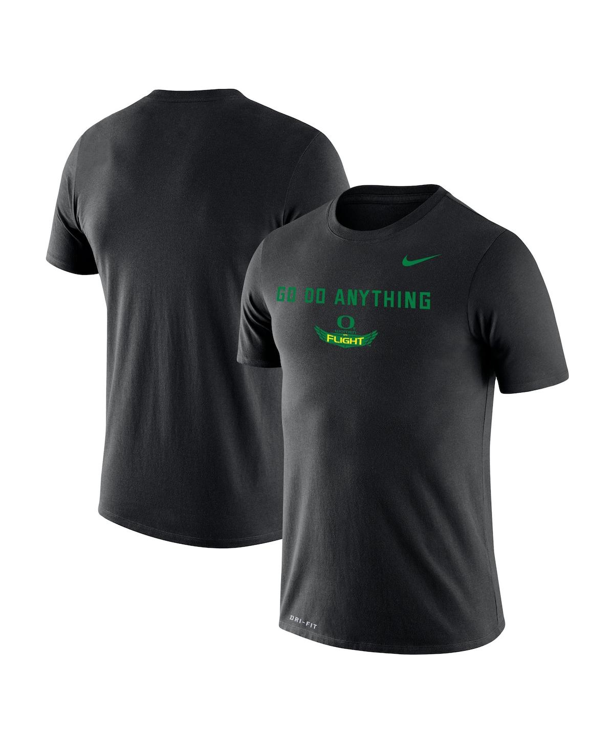 Men's Black Oregon Ducks Women's Basketball Go Do Anything Legend Performance T-shirt