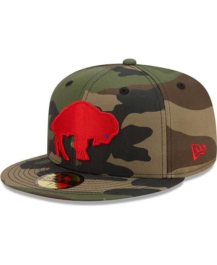 New Era Men's Camo Buffalo Bills Woodland 59FIFTY Fitted Hat - Macy's