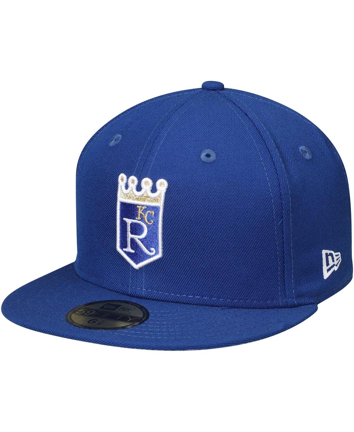 Shop New Era Men's Royal Kansas City Royals Cooperstown Collection Wool 59fifty Fitted Hat