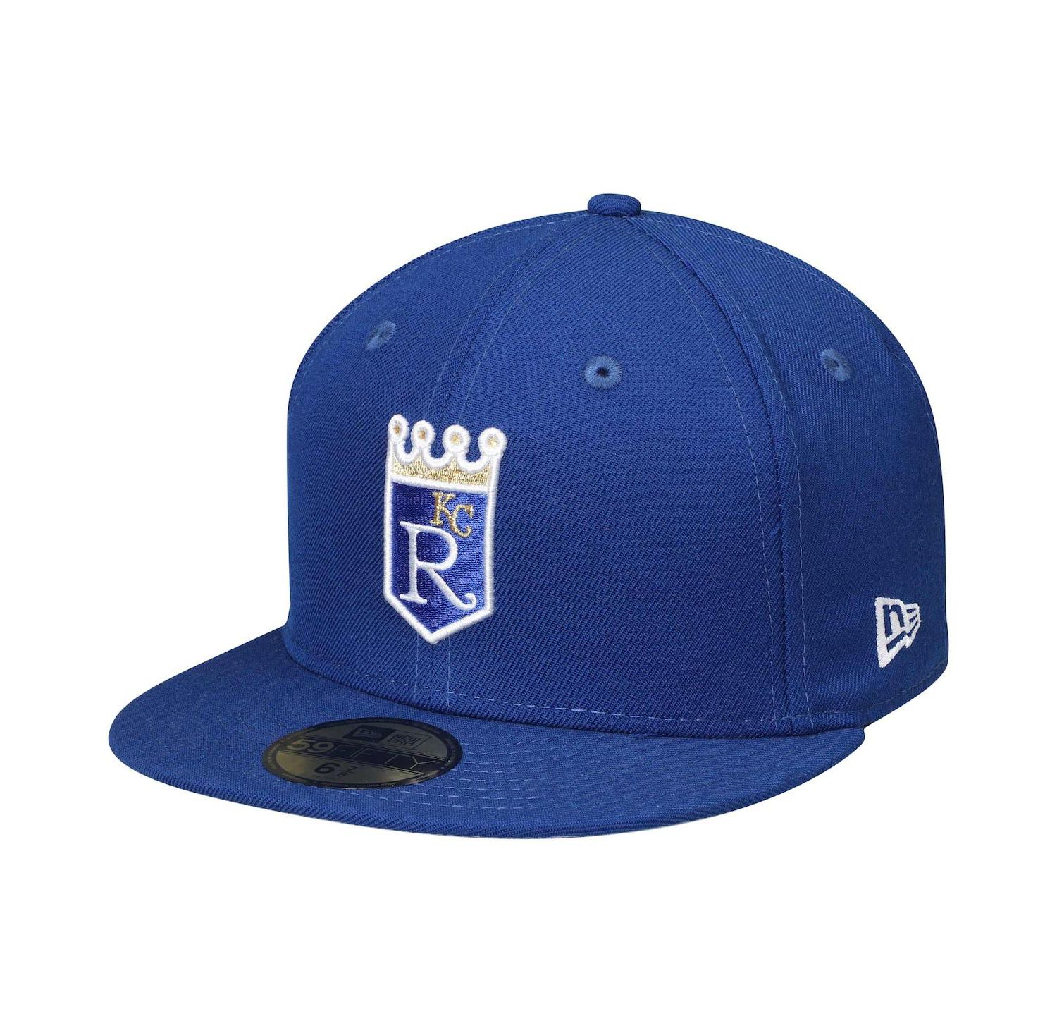 Men's Royal Kansas City Royals Cooperstown Collection Wool 59FIFTY Fitted Hat