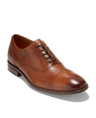 Cole Haan Men's Sawyer Leather Captoe Oxford Shoes - Macy's