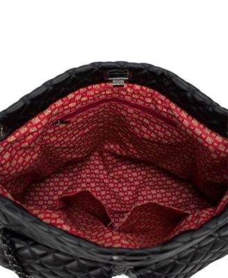 Diana Faux Leather Tote Weekender Travel Bag