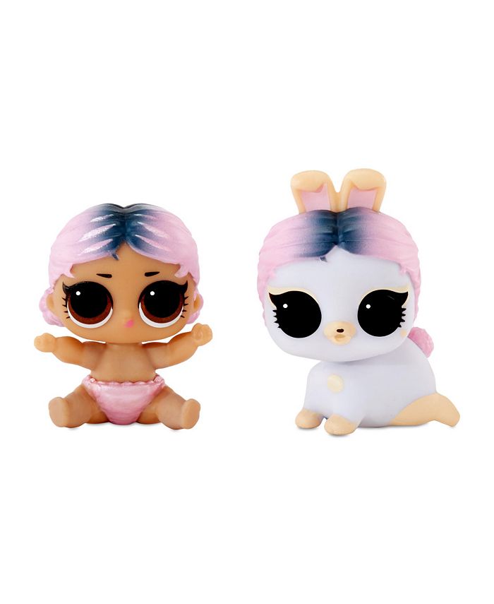 L.O.L. Surprise! 2-in-1 Me & My Sis + Lil Pet Farbwechselpuppen Mit 15 Überraschungen