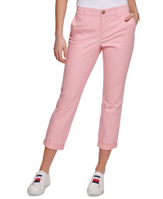 pink tommy hilfiger pants