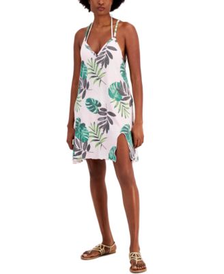 Juniors' Printed Cover-Up Dress, Created for Macy's