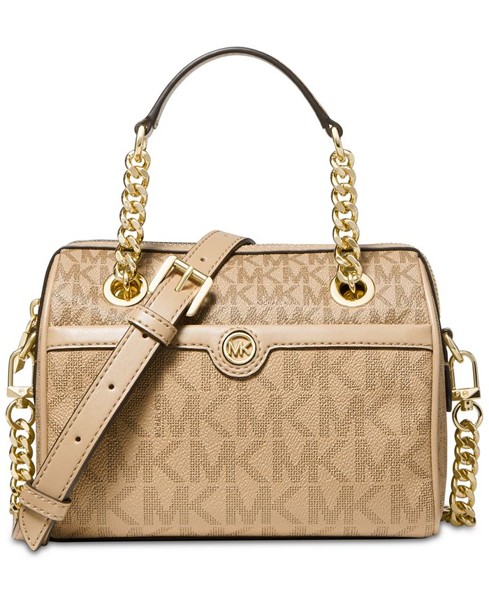 MICHAEL Michael Kors 'blaire Extra-small' Shoulder Bag in Natural