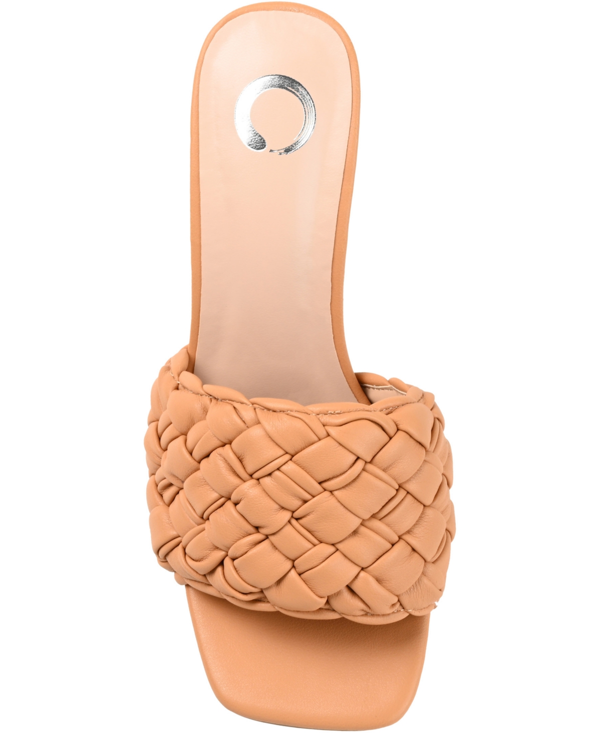 Journee Collection Women's Raquelah Woven Stiletto Sandals