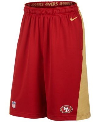 Nike - Men's San Francisco 49ers Fly XL Dri-FIT Shorts