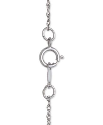 2-Pc. Set Cultured Freshwater Pearl (6mm) Brushed Finish Pendant Necklace & Matching Drop Earrings in Sterling Silver, Created for Macy's