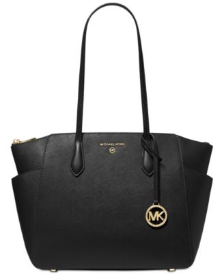 MICHAEL Michael Kors Marilyn Medium Top Zip Leather Tote Macy s